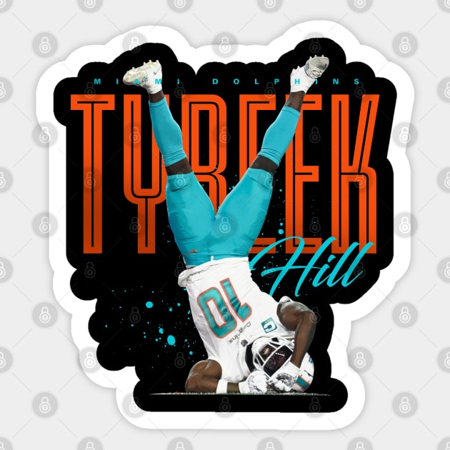 Tyreek Hill Stomp the Yard Celly Sticker by Juantamad